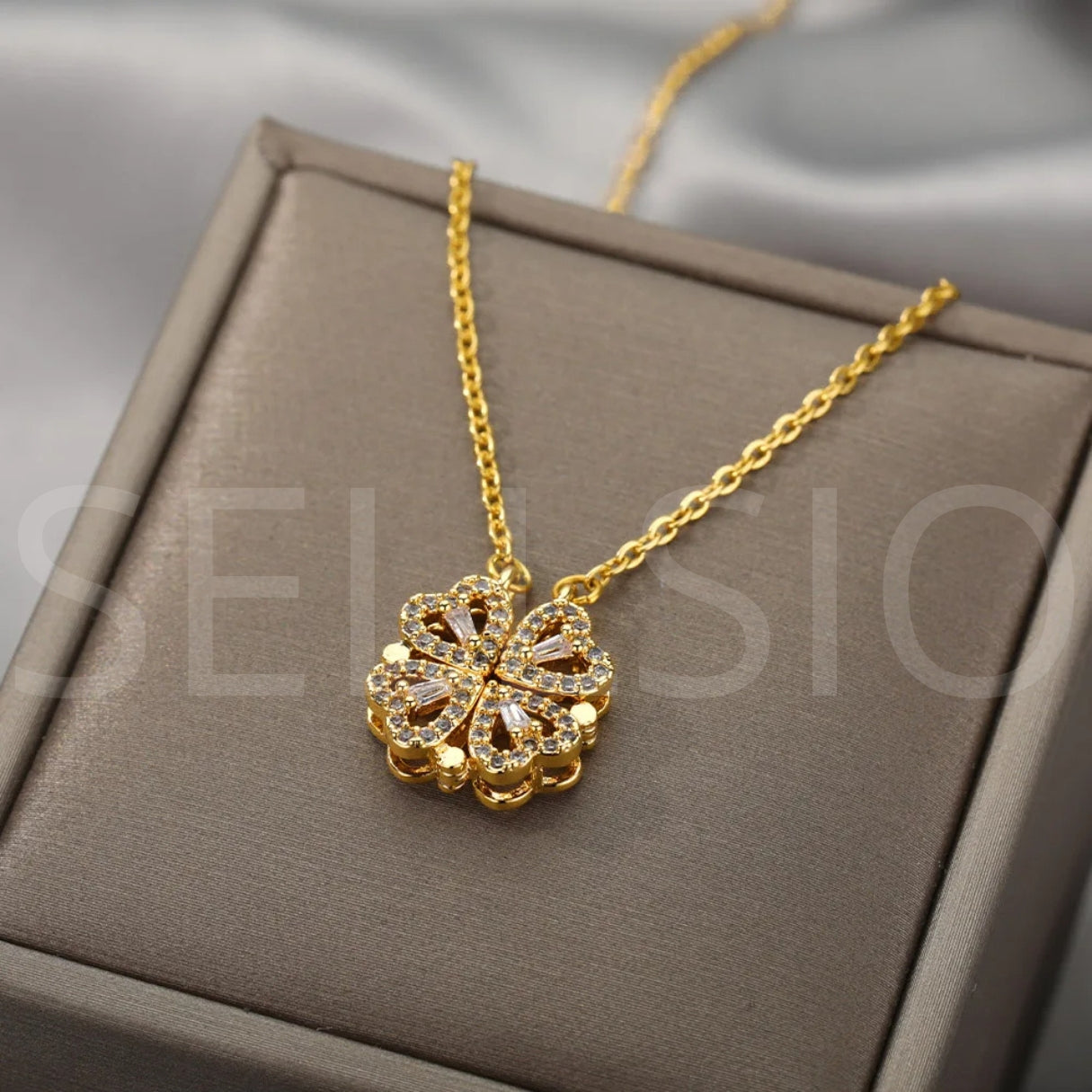 Collier Noretti Amour Magnétique Coeur