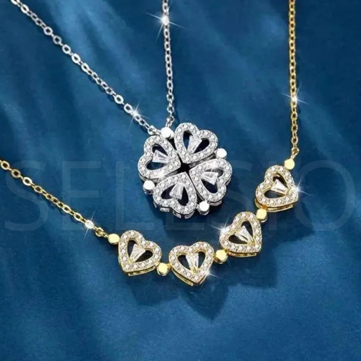 Collier Noretti Amour Magnétique Coeur