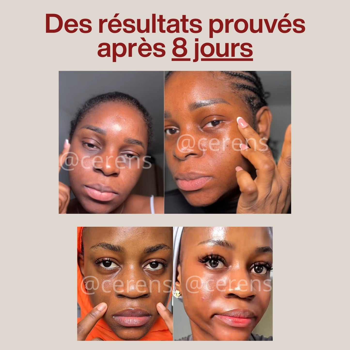 Crème CERENS – Unifie le teint et redonne de l'éclat