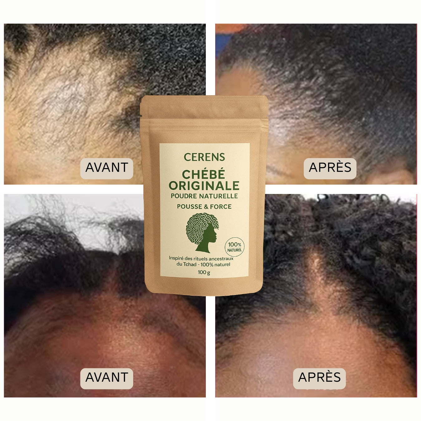 Gamme Chébé Originale CERENS-Pousse & Force