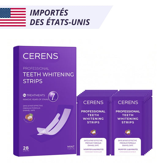 Bandes Blanchissantes Express -Sourire Éclatant CERENS