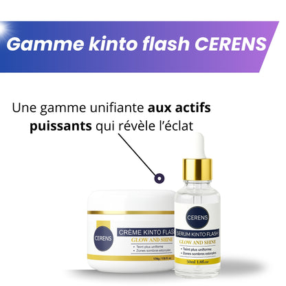 Gamme kinto flash CERENS- Teint Uniforme