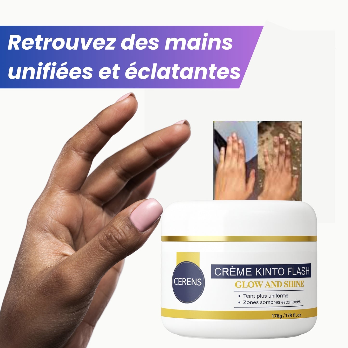 Gamme kinto flash CERENS- Teint Uniforme