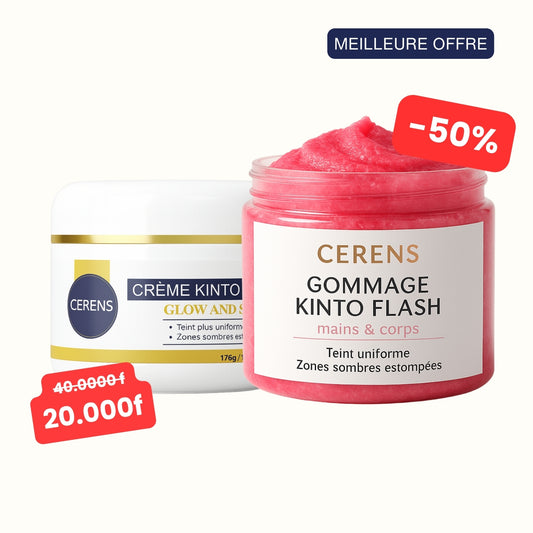 Gamme kinto flash CERENS- Teint Uniforme