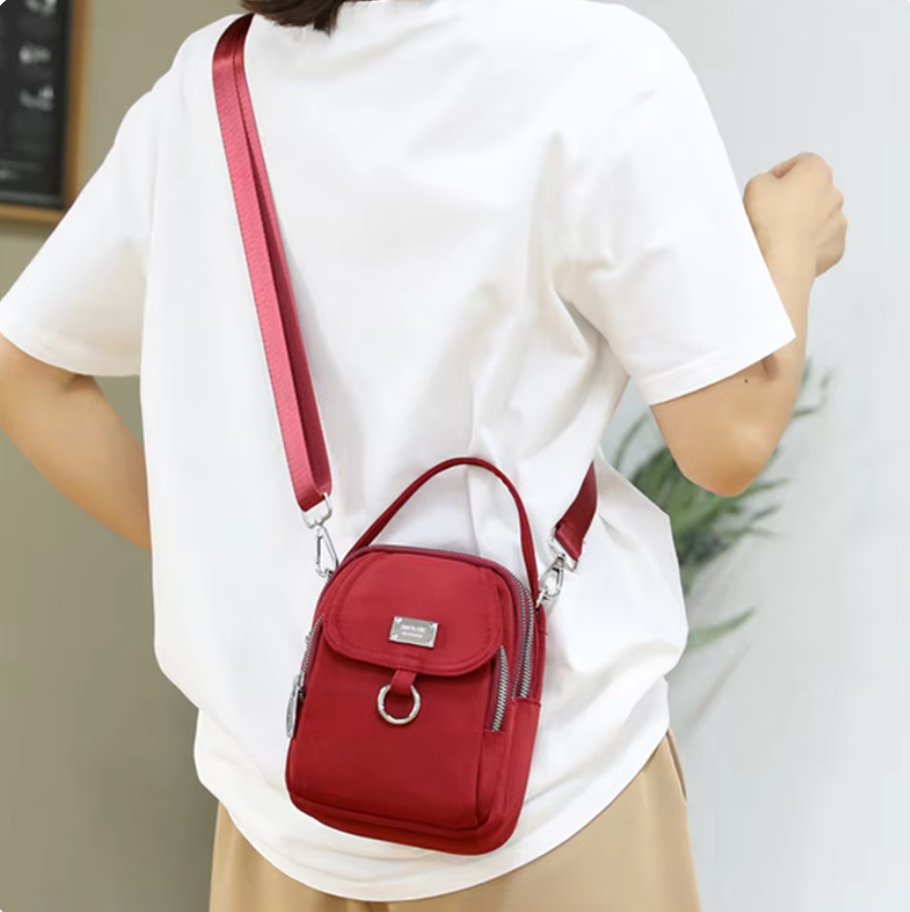 Petit Sac à Bandoulière Imperméable et Polyvalent pour Femme