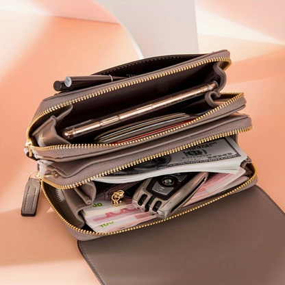 Sac bandoulière & portefeuille femme – tendance, léger, grande capacité